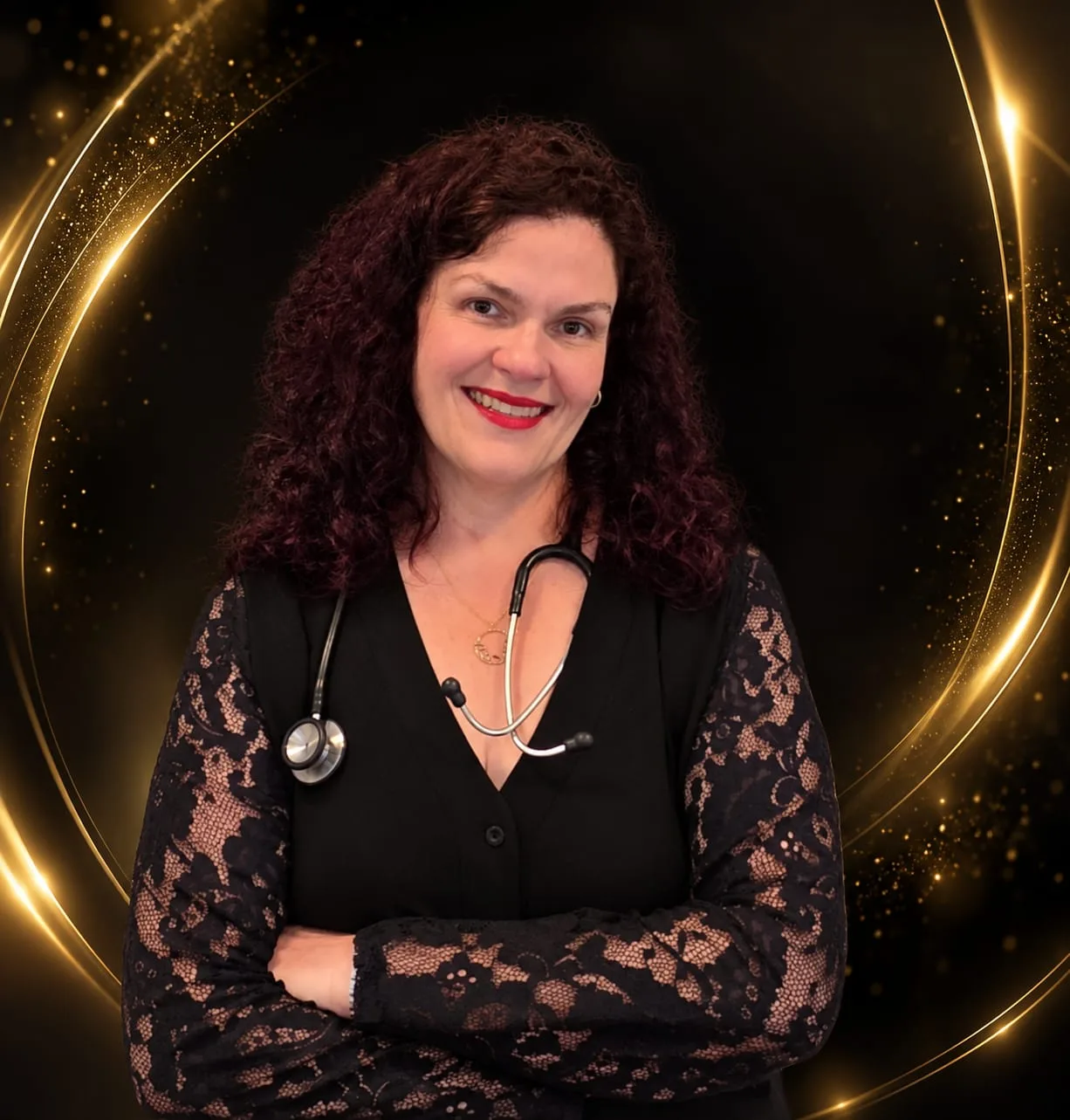 Retrato de la Dra. Inés Fernández-Sierra, directora médica de IFS Medicina Estética